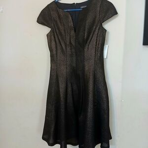 Julia Jordan Plunging Coctail Mini Dress Sz 6